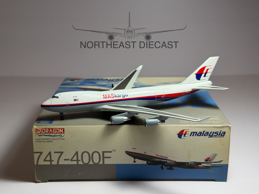 MASkargo (Malaysia) Boeing 747-400F 1:400 Dragon Wings 9M-MPR (55942)