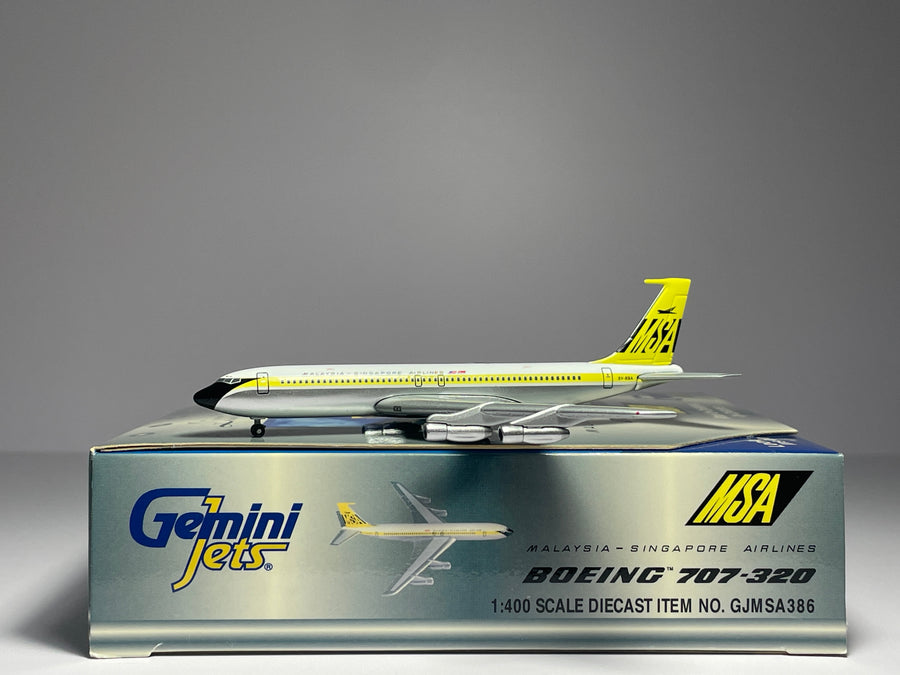 Gemini Jets 1:400 Malaysia-Singapore Airlines Boeing 707-320 9V-BBA GJMSA386