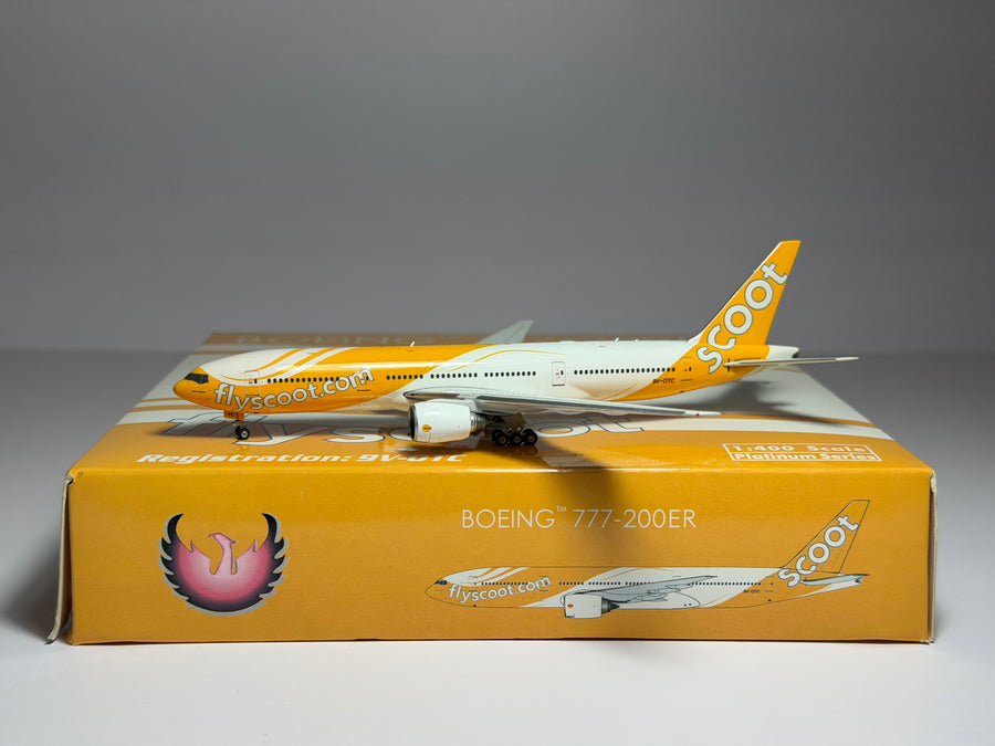 Phoenix Model 1:400 Scoot Boeing 777-200ER 9V-OTC PH410629