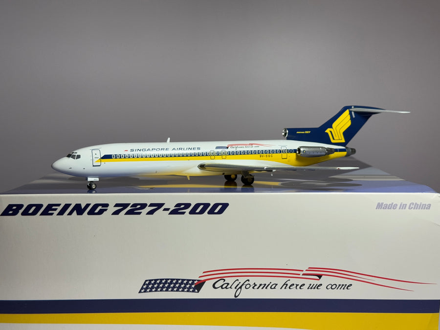 Jet-X 1:200 Singapore Airlines Boeing 727-200 9V-SGC "California Here We Come" JXL144