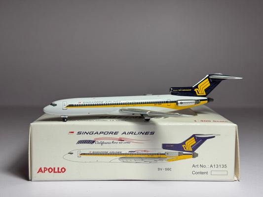 Witty Wings 1:400 Singapore Airlines Boeing 727-200 9V-SGH A13134