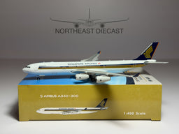 Singapore Airlines Airbus A340-300 1:400 Phoenix 9V-SJK (PH404425)
