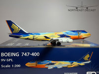 Singapore Airlines Boeing 747-400 1:200 SQ Wings 9V-SPL (L2002FD)