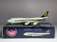 Phoenix Models 1:400 Singapore Airlines Boeing 747-400 9V-SPQ Farewell Flight PH4SIA742