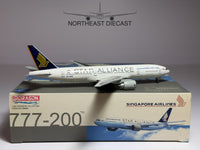 Singapore Airlines Boeing 777-200 1:400 Dragon Wings 9V-SRE (55808)