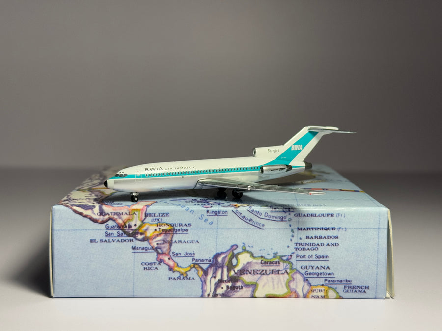 Aeroclassics 1:400 Air Jamaica Boeing 727-100 9Y-TCO BWIA hybrid AC9YTCO