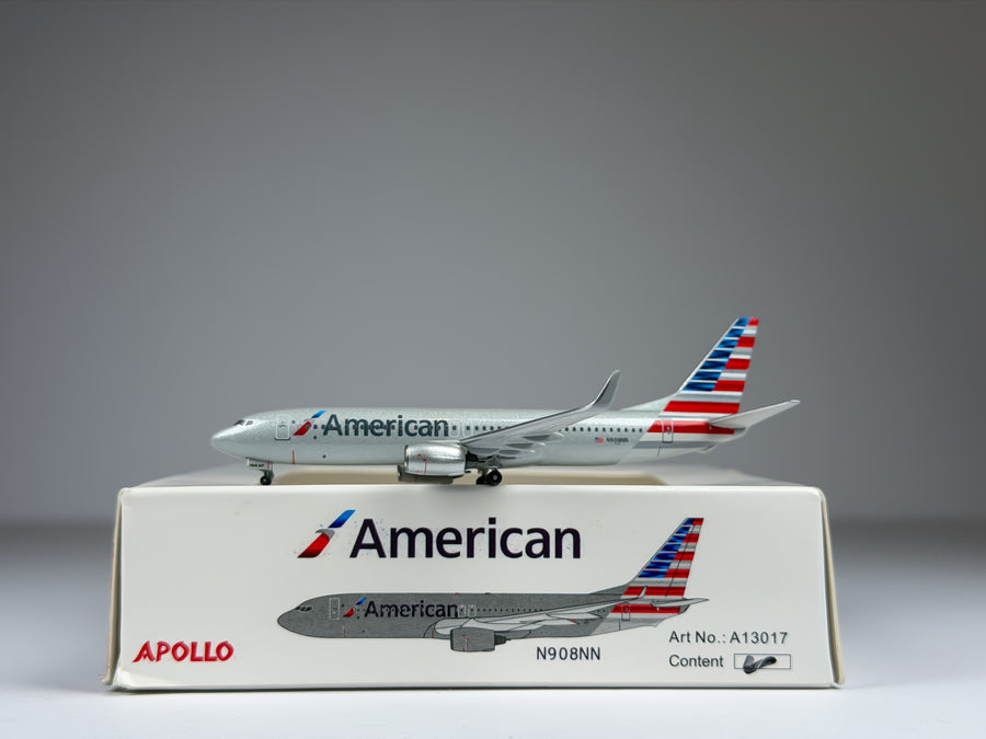 American Airlines Boeing 737-800 1:400 Apollo N908NN (A13017)