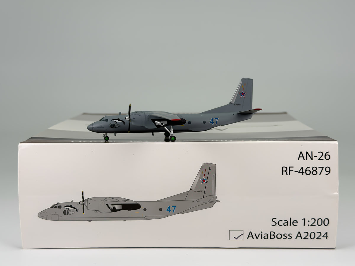 Russian Air Force Antonov An-26 1:200 AviaBoss RF-46879 (A2024)