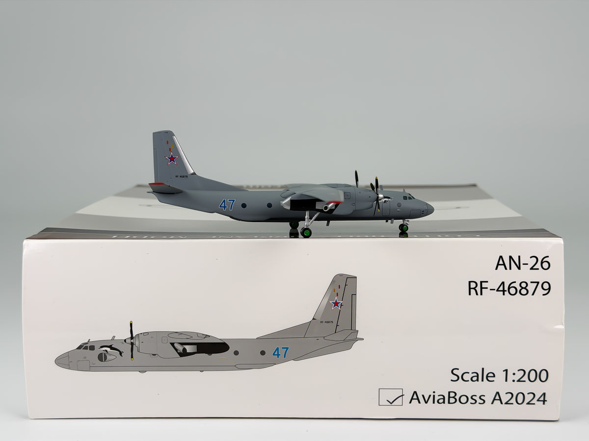 Russian Air Force Antonov An-26 1:200 AviaBoss RF-46879 (A2024)