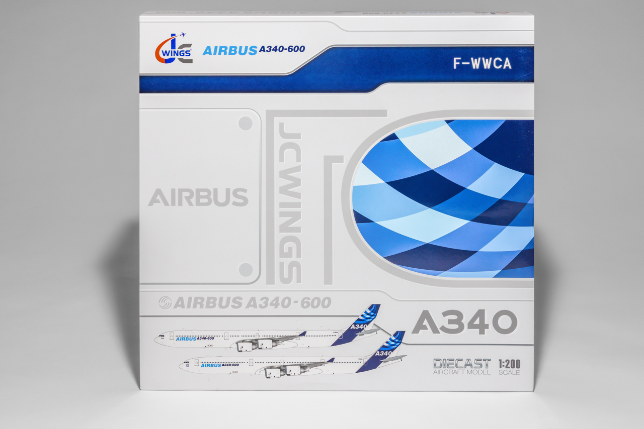 JC Wings 1:200 House Colors Airbus A340-600 F-WWCA Rollout