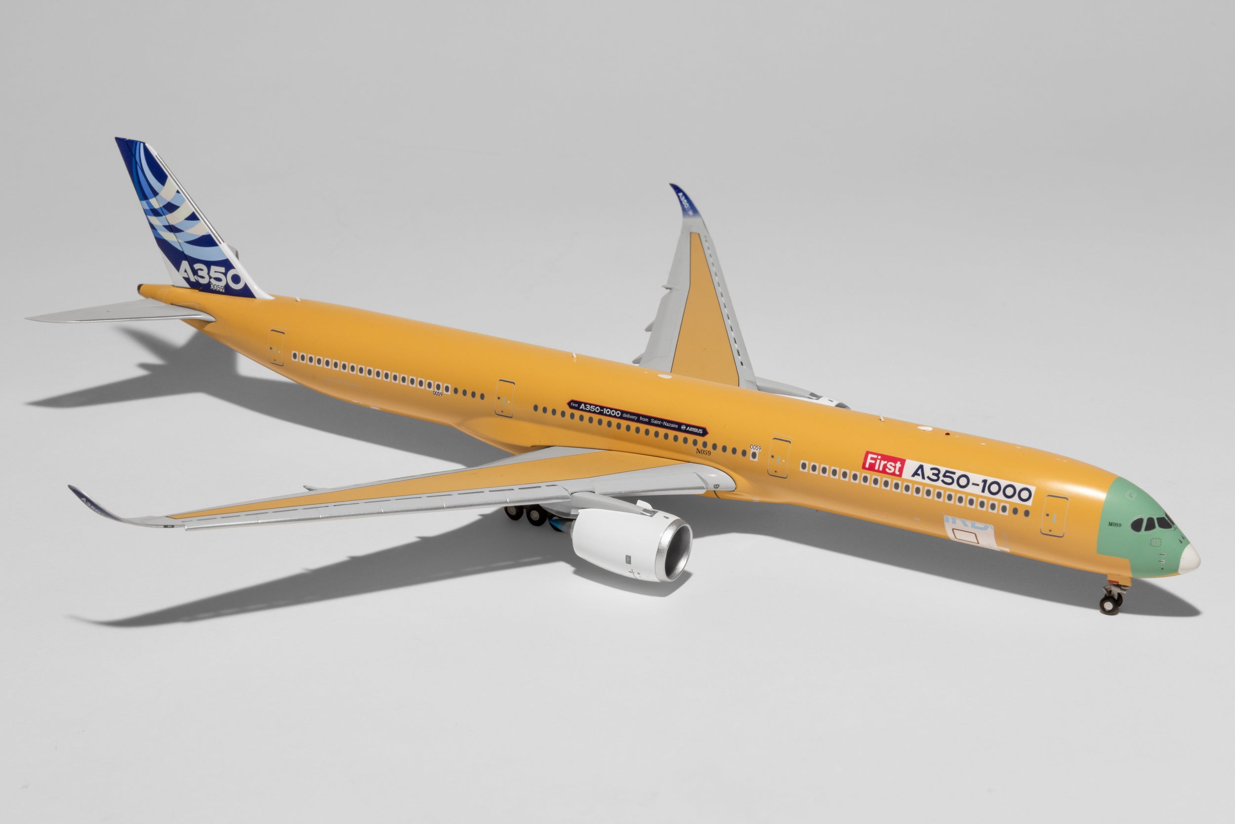 JC Wings 1:200 Airbus Industries Airbus A350-1000 F-WWXL First A350K bare metal LH2088A