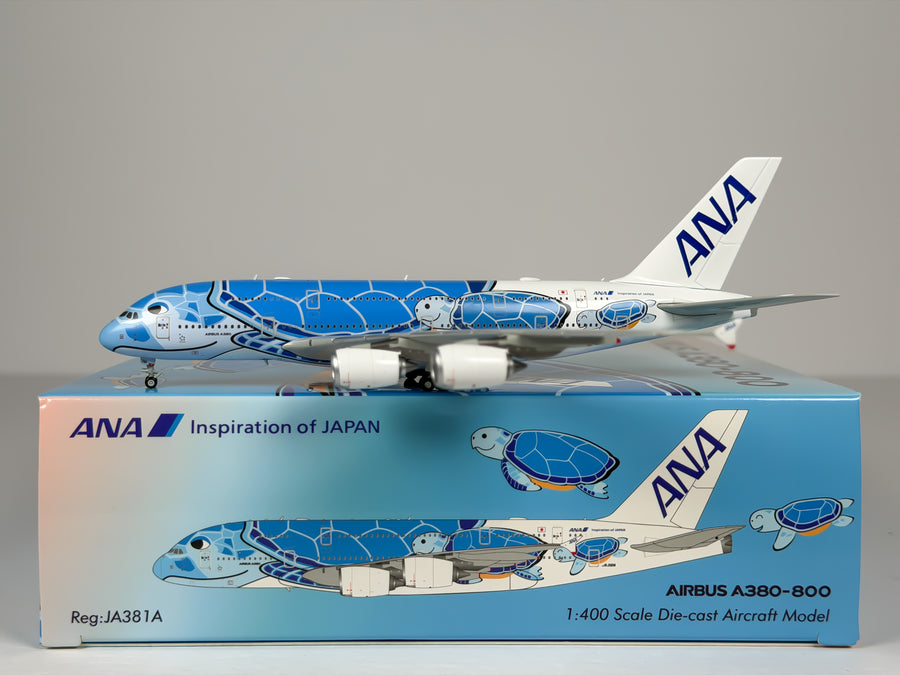 All Nippon Airways (ANA) Airbus A380-800 1:400 HX Models JA381A (A582301)