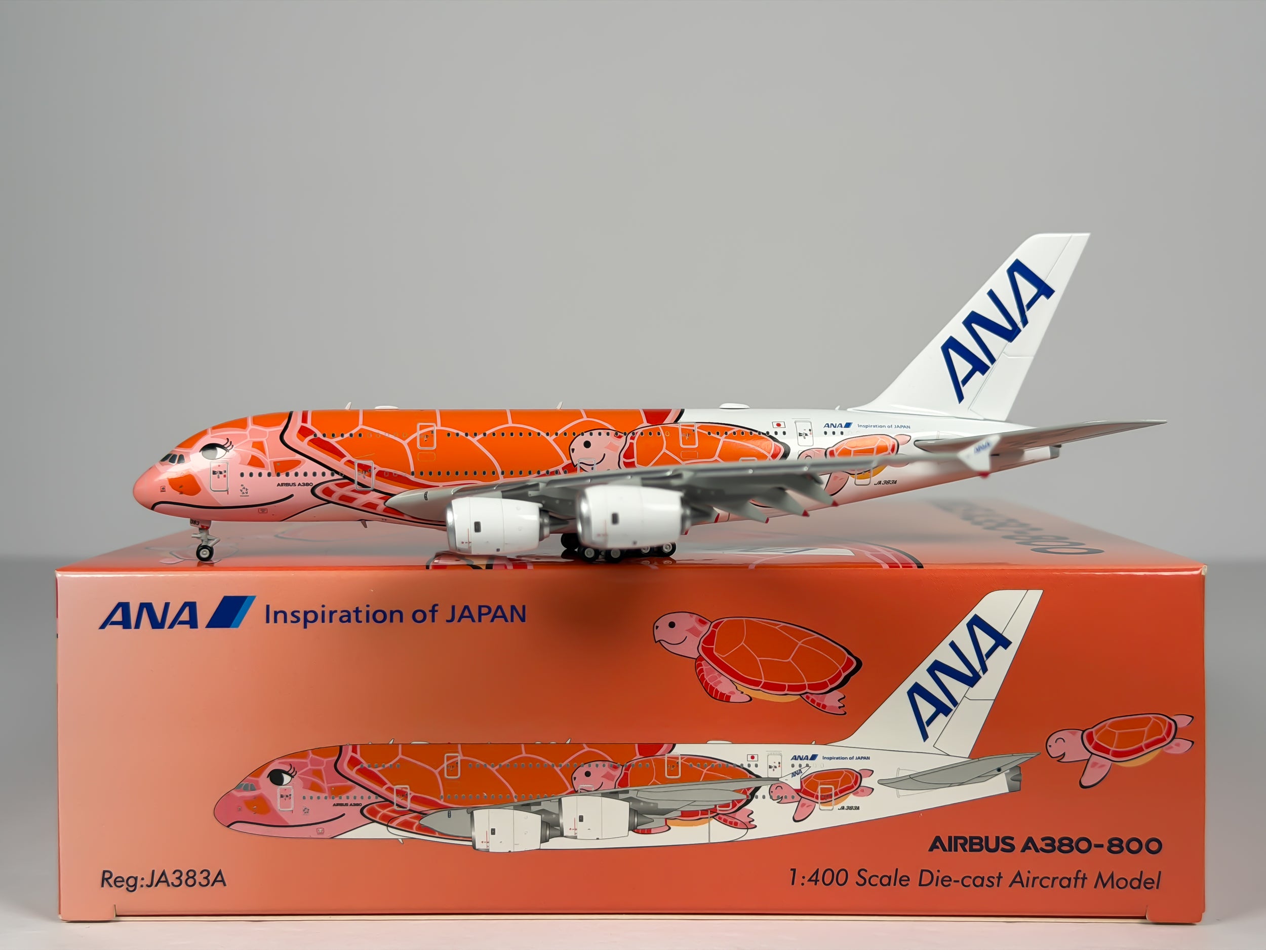All Nippon Airways (ANA) Airbus A380-800 1:400 HX Models JA383A (A582303F)