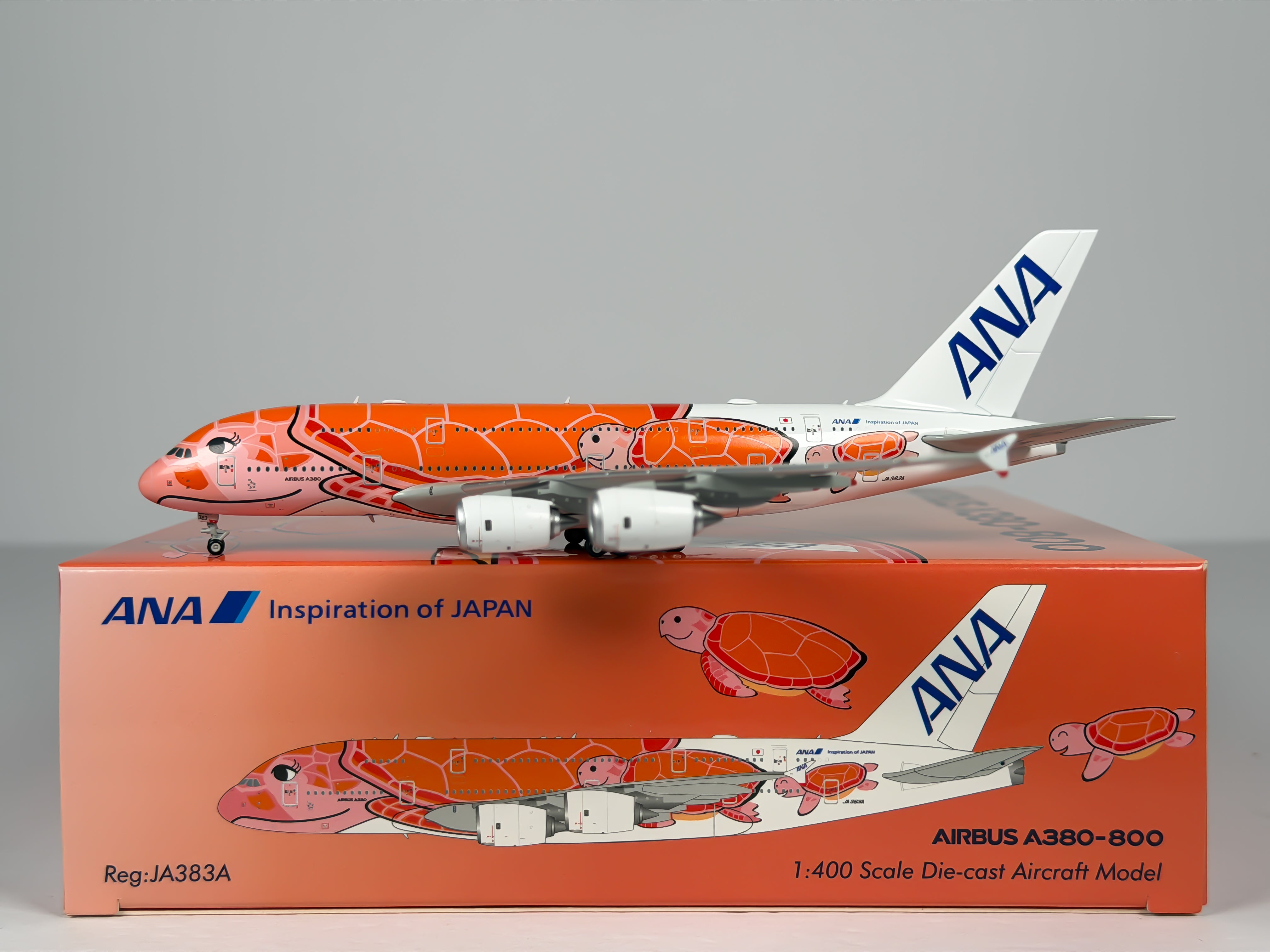All Nippon Airways (ANA) Airbus A380-800 1:400 HX Models JA383A (A582303)