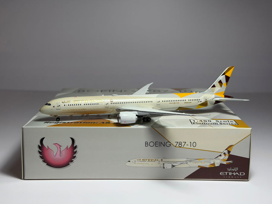 Phoenix Model 1:400 Etihad Boeing 787-10 A6-BMG current colors PH411965
