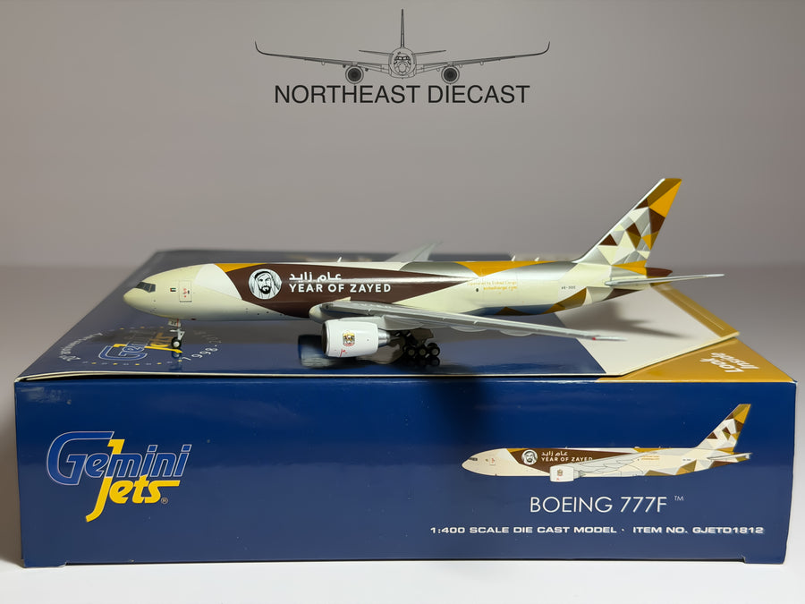 Etihad Cargo Boeing 777-200F 1:400 Gemini Jets A6-DDE (GJETD1812)