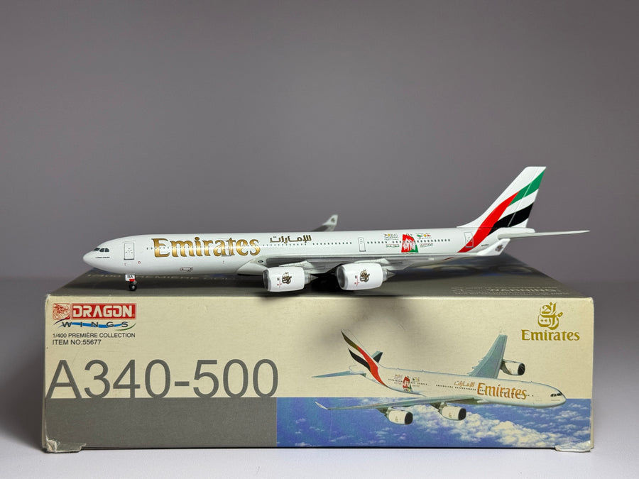 Dragon Wings 1:400 Emirates Airbus 340-500 A6-ERA Fifa World Cup 55677