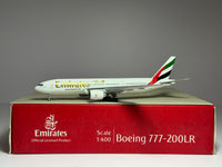 Gemini Jets 1:400 Emirates Boeing 777-200LR A6-EWE GJUAE1352