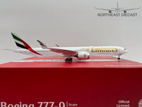 Emirates Boeing 777-9 1:200 Gemini Jets A6-EZA (G2UAE1189)