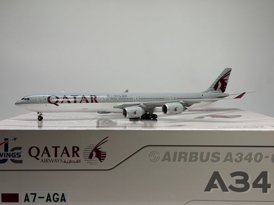 JC Wings 1:200 Qatar Airways Airbus A340-600 A7-AGA XX20301 w/stand