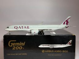 Gemini Jets 1:200 Qatar Airways AIRBUS A350-900 A7-ALB current colors G2QTR557