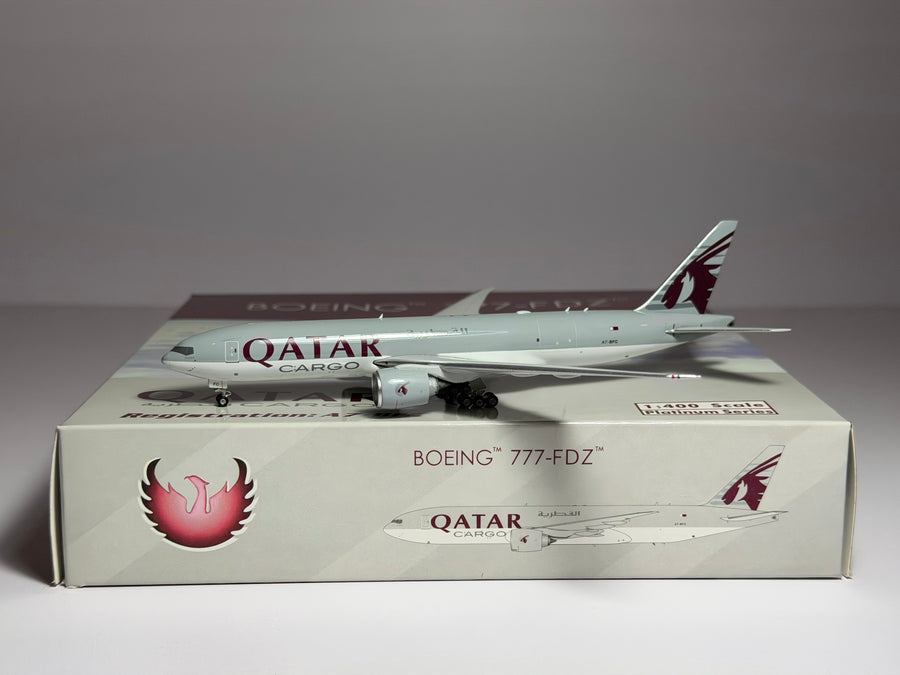 Phoenix Model 1:400 Qatar Cargo Boeing 777-FDZ A7-BFC PH411611