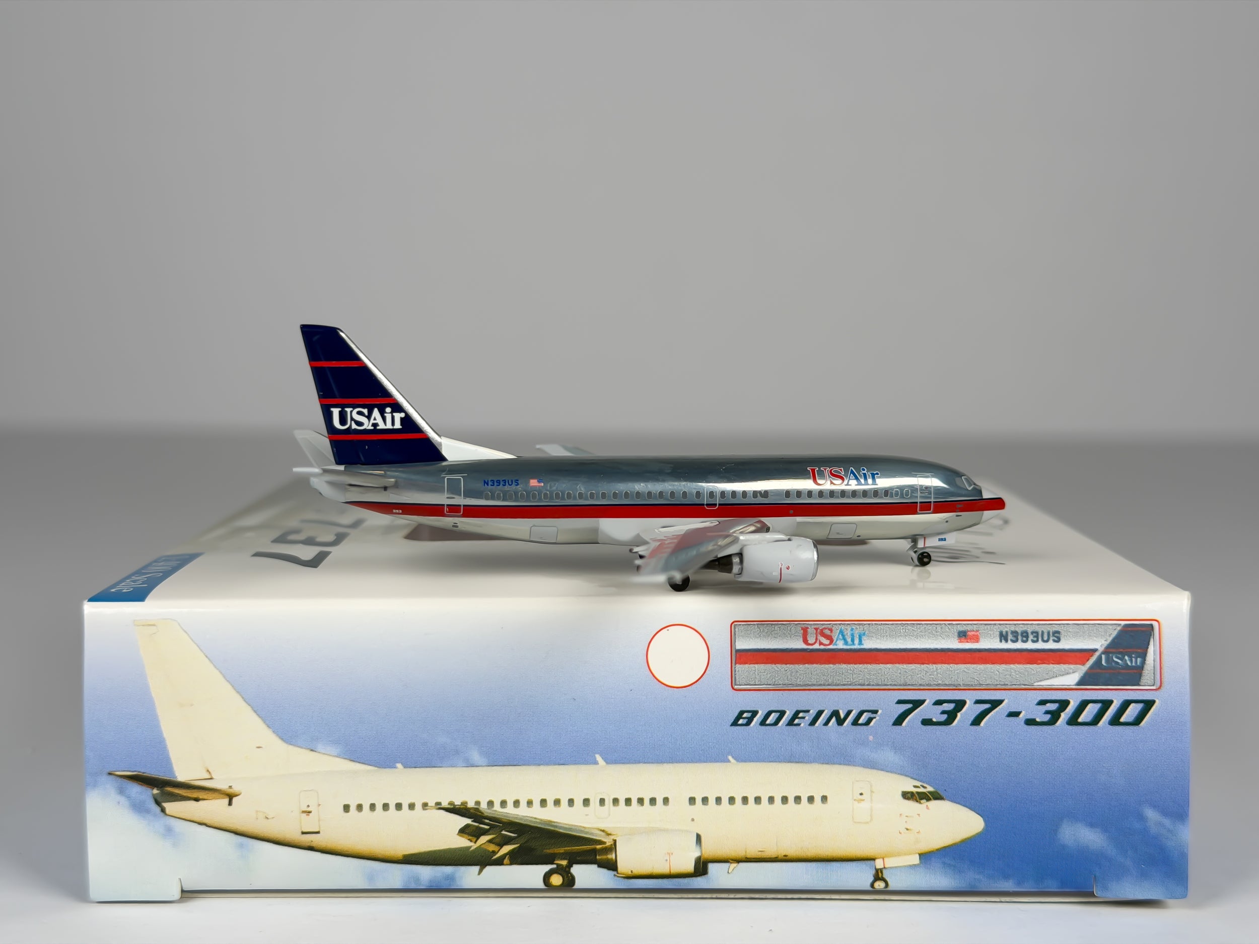 USAir Boeing 737-300 1:400 Aeroclassics N393US (AC1329)