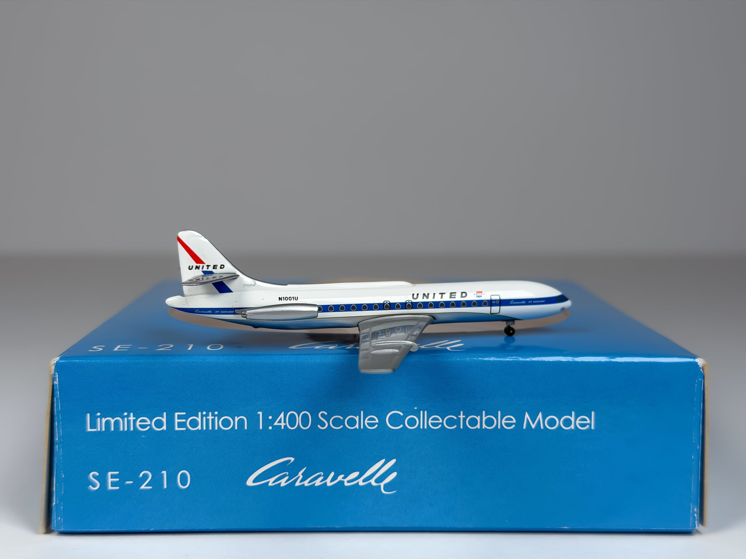 United Airlines Sud Aviation SE-210 Caravelle 1:400 Aeroclassics N1001U (AC18019)
