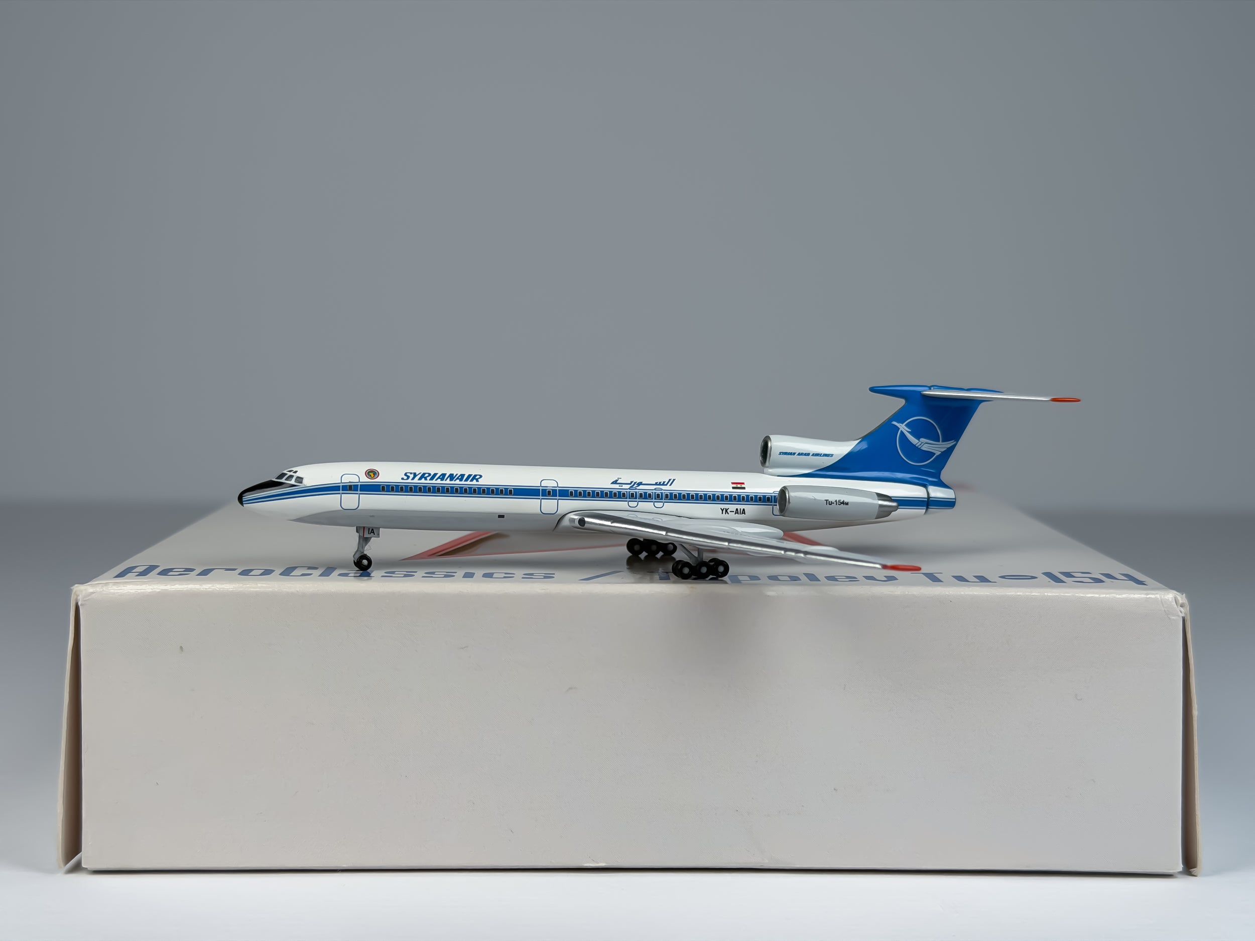 Syrian Air Tupolev TU-154M 1:400 Aeroclassics YK-AIA (AC18058)