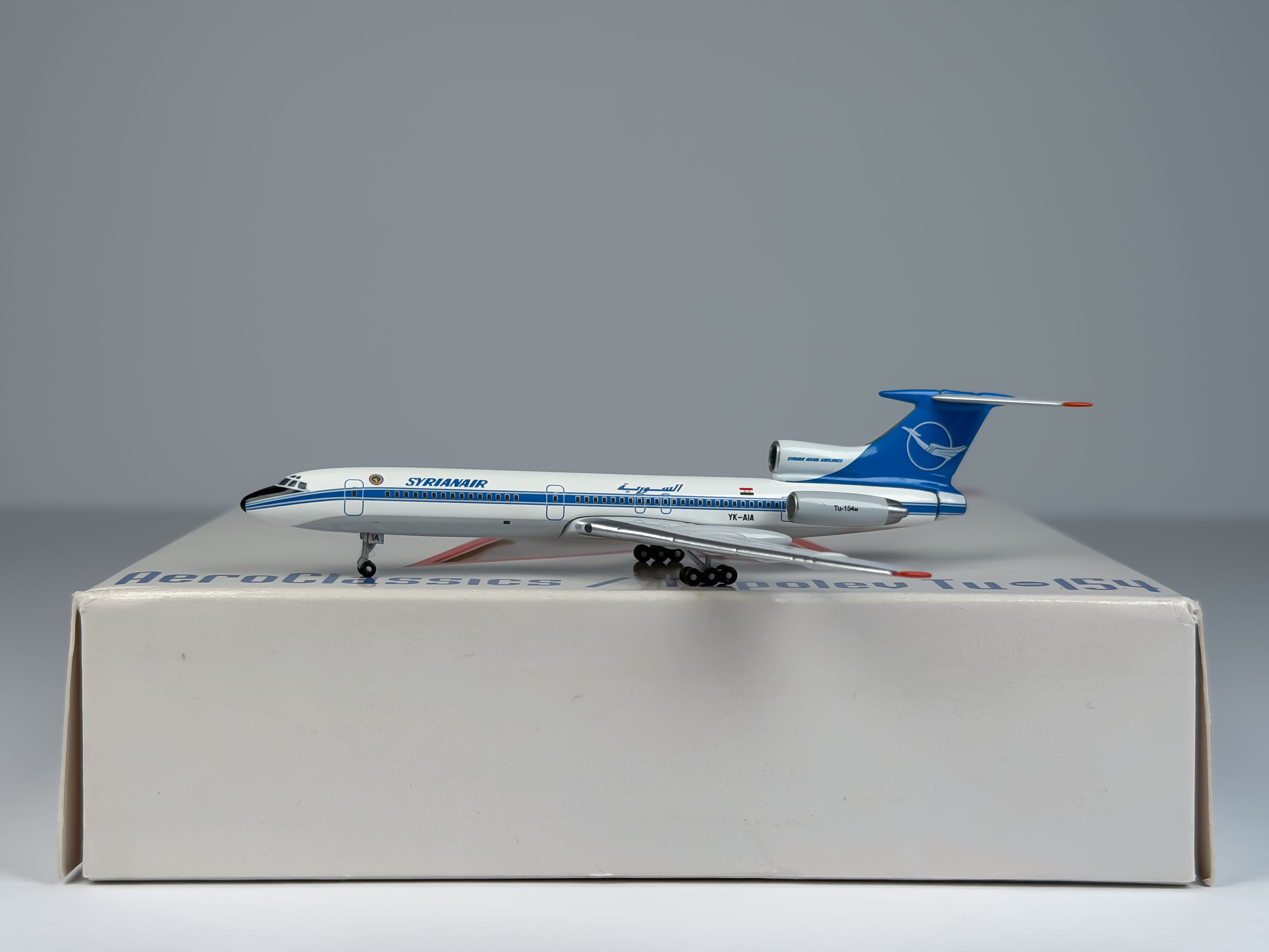 Syrian Air Tupolev TU-154M 1:400 Aeroclassics YK-AIA (AC18058)