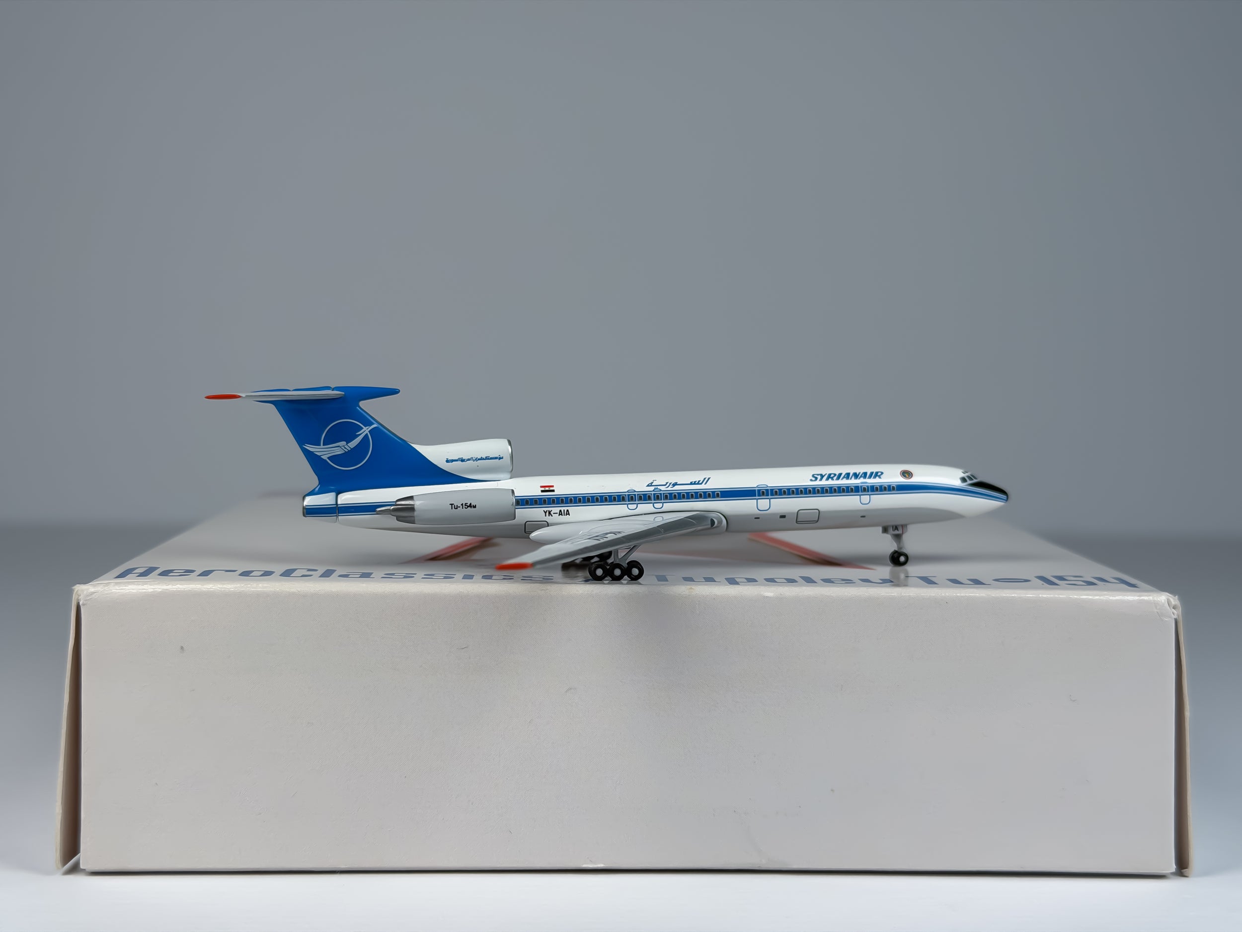 Syrian Air Tupolev TU-154M 1:400 Aeroclassics YK-AIA (AC18058)