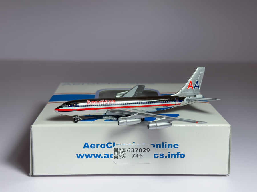 American Airlines Boeing 720 1:400 Aeroclassics N7528A (AC18062E)
