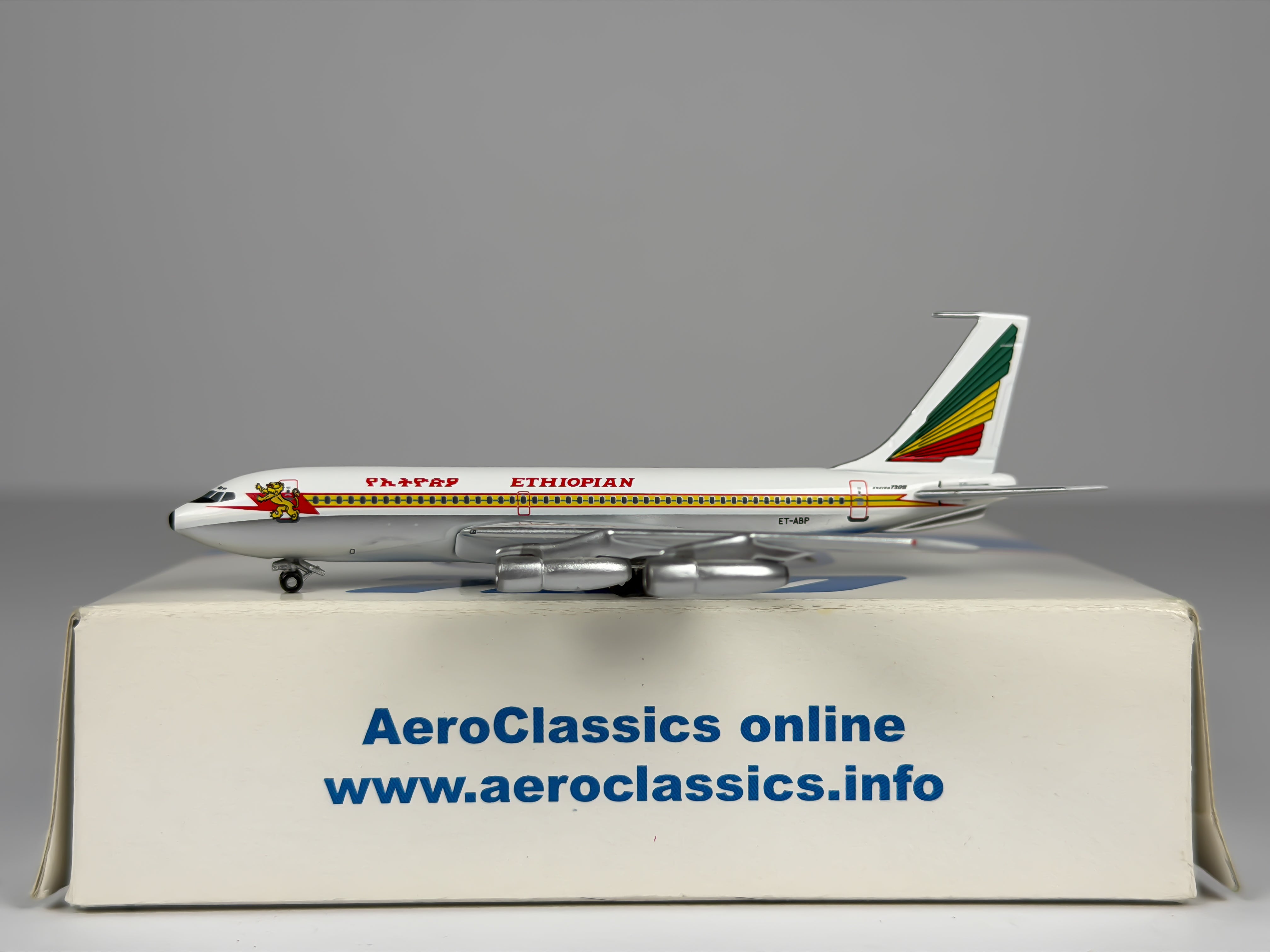 Ethiopian Airlines Boeing 720 1:400 Aeroclassics ET-ABP (AC18067B)