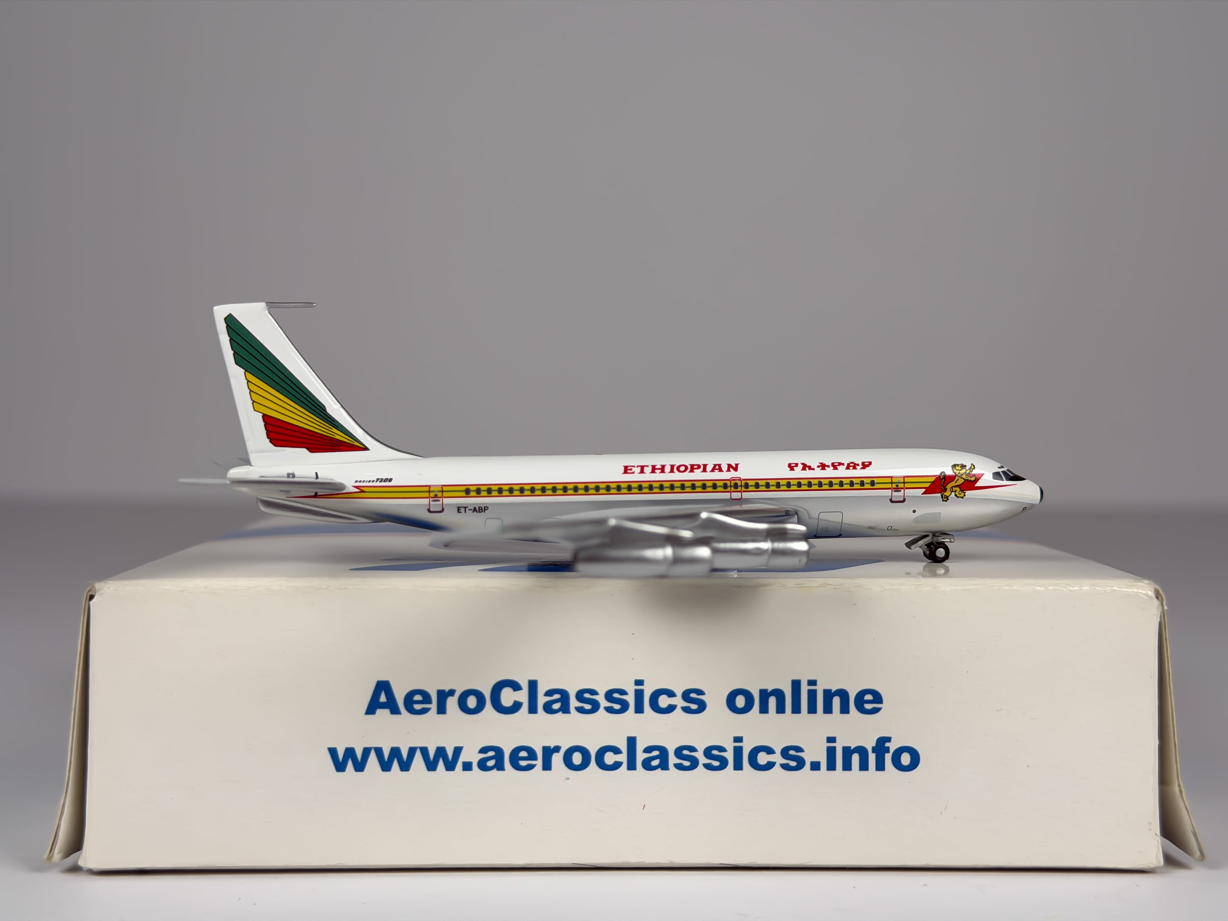 Ethiopian Airlines Boeing 720 1:400 Aeroclassics ET-ABP (AC18067B)