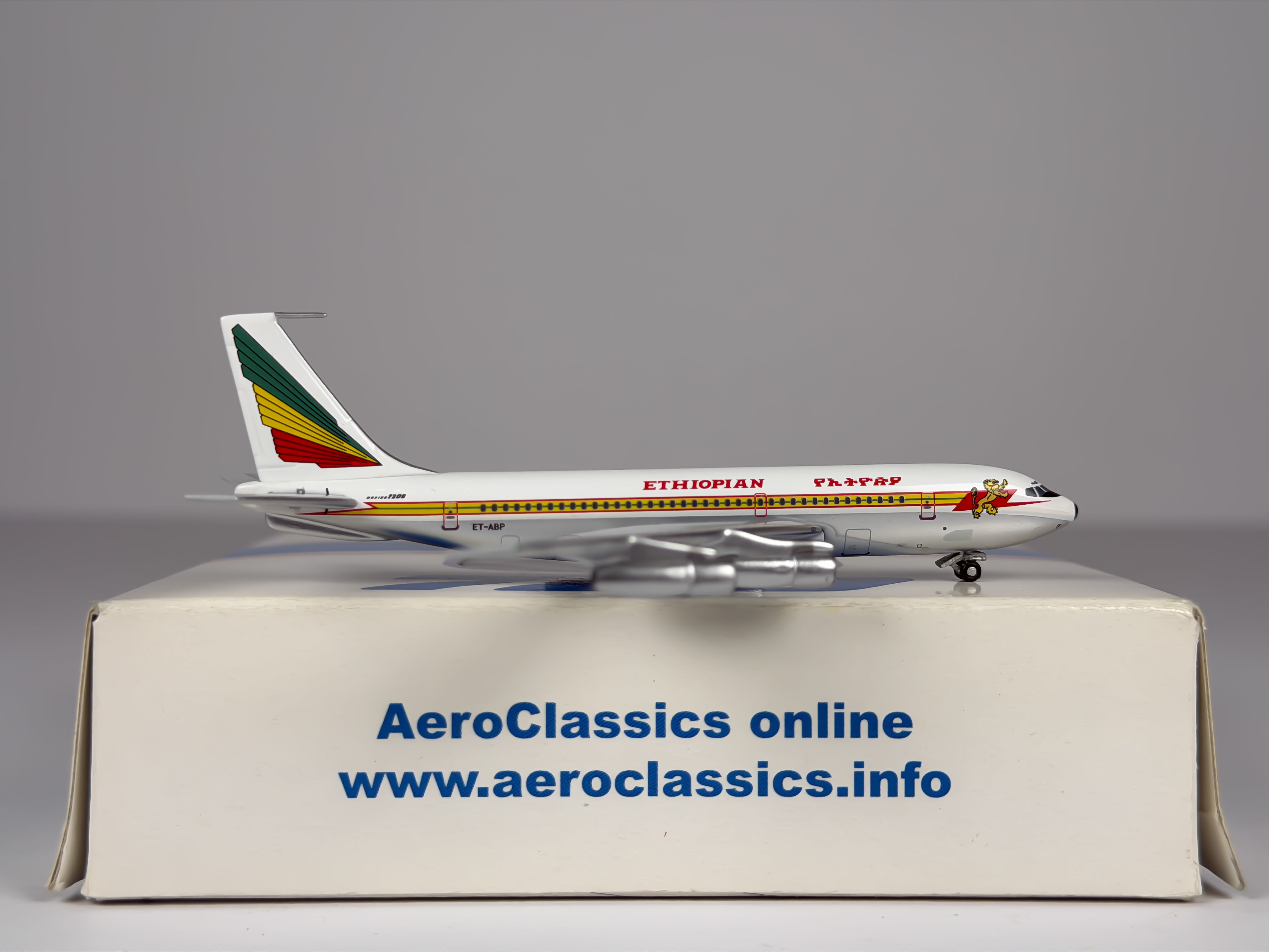 Ethiopian Airlines Boeing 720 1:400 Aeroclassics ET-ABP (AC18067B)