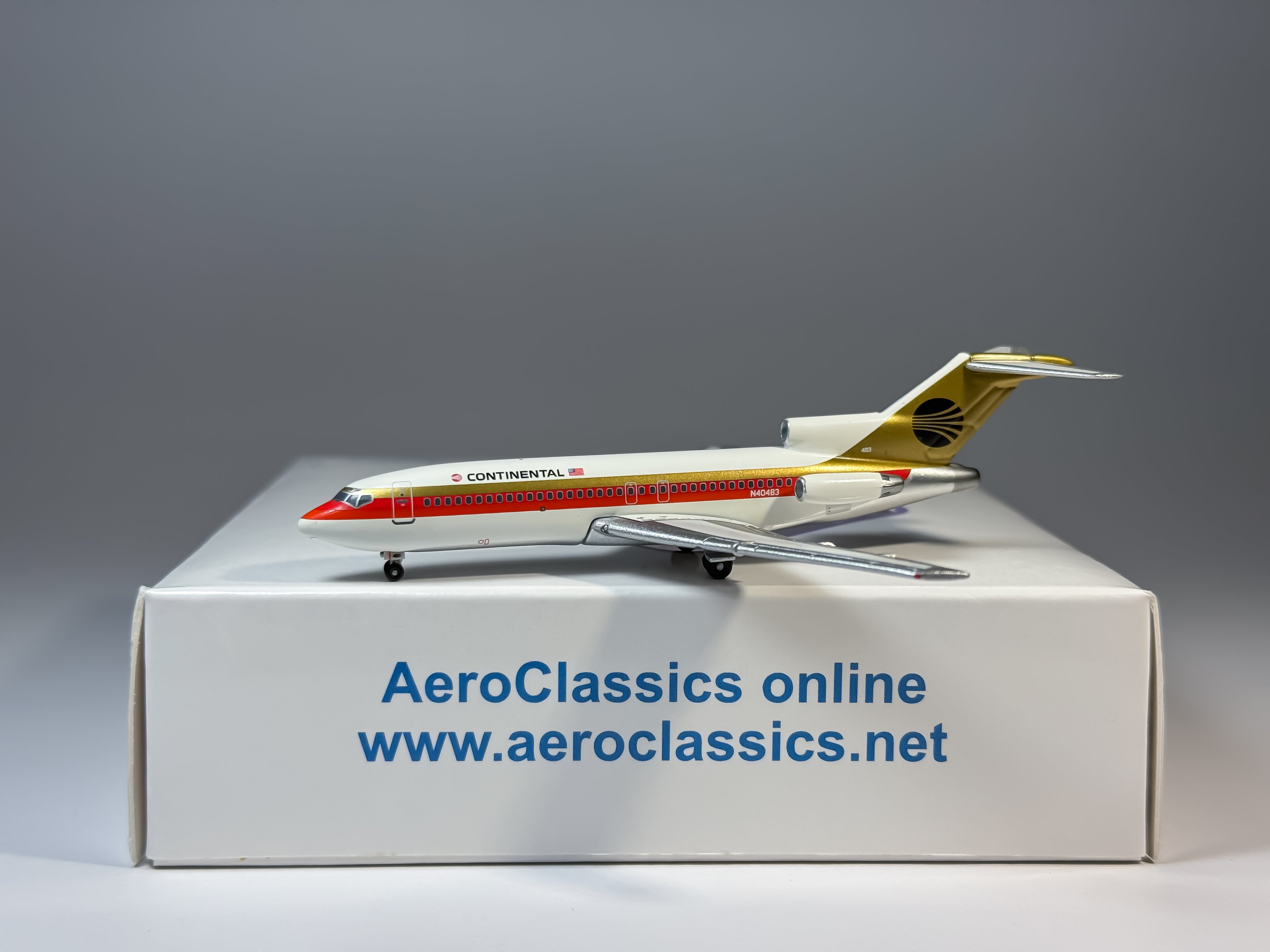 Continental Airlines Boeing 727-100 1:400 Aeroclassics N40483 (AC18081)