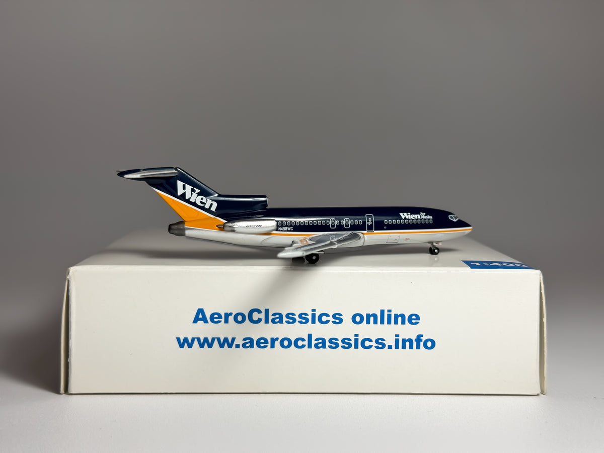 Wien Air Alaska Boeing 727-100 1:400 Aeroclassics N498WC (AC18089)