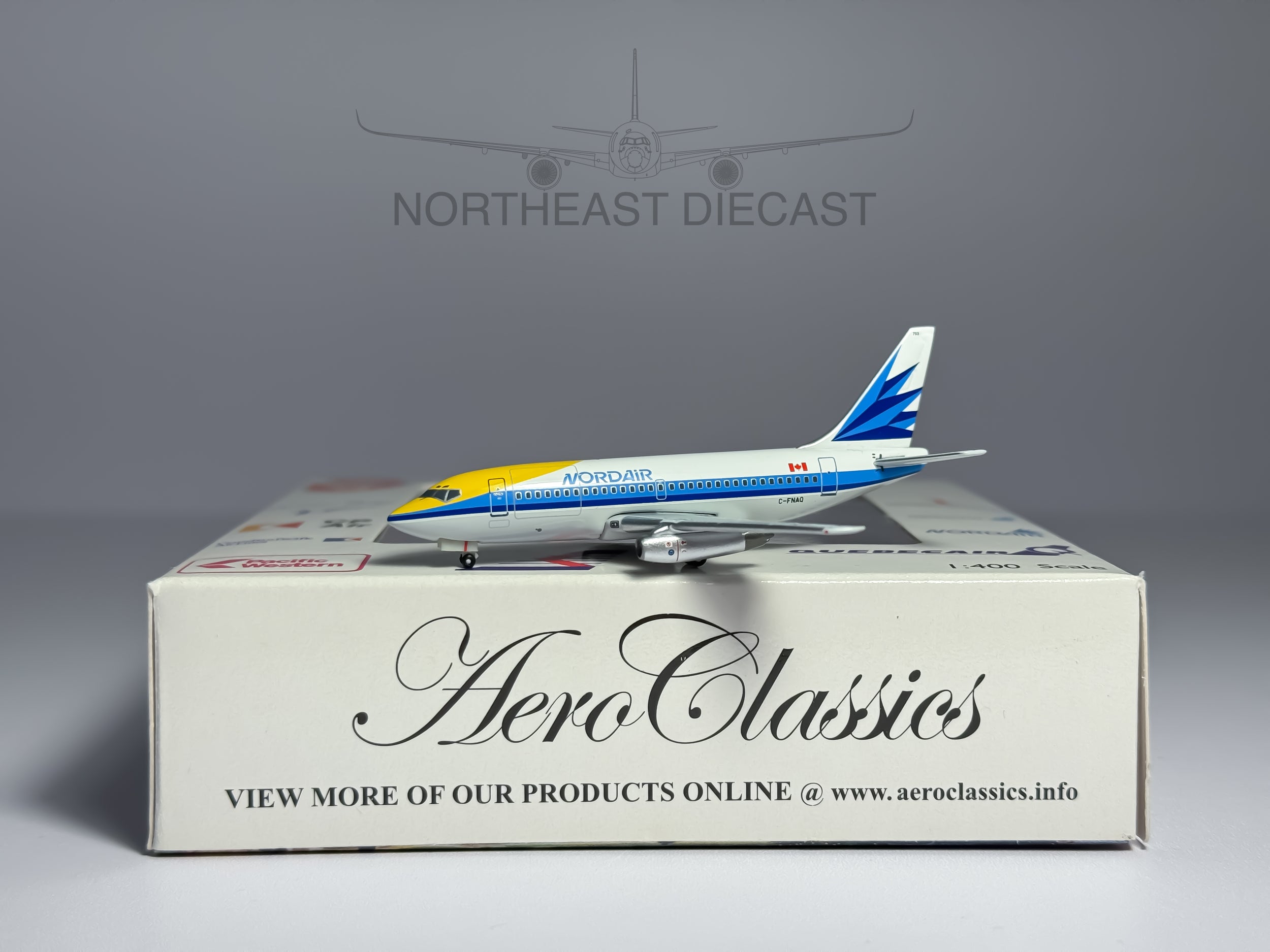 Nordair Boeing 737-200 1:400 Aeroclassics C-FNAQ (AC18099B)