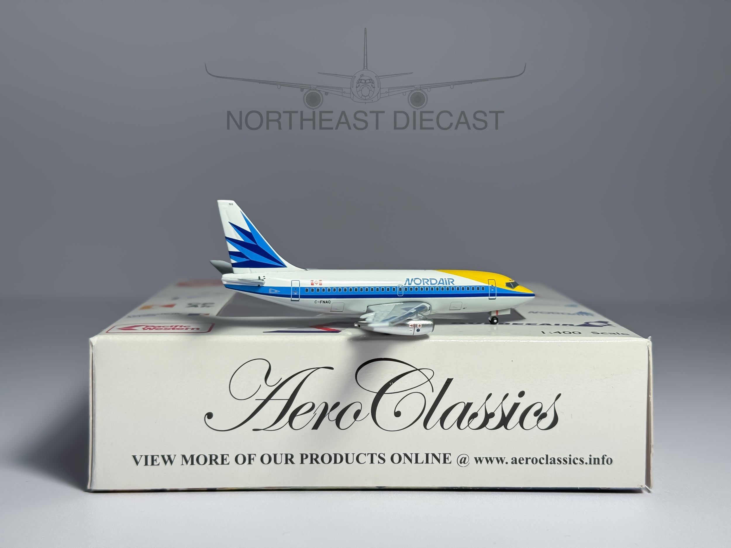Nordair Boeing 737-200 1:400 Aeroclassics C-FNAQ (AC18099B)