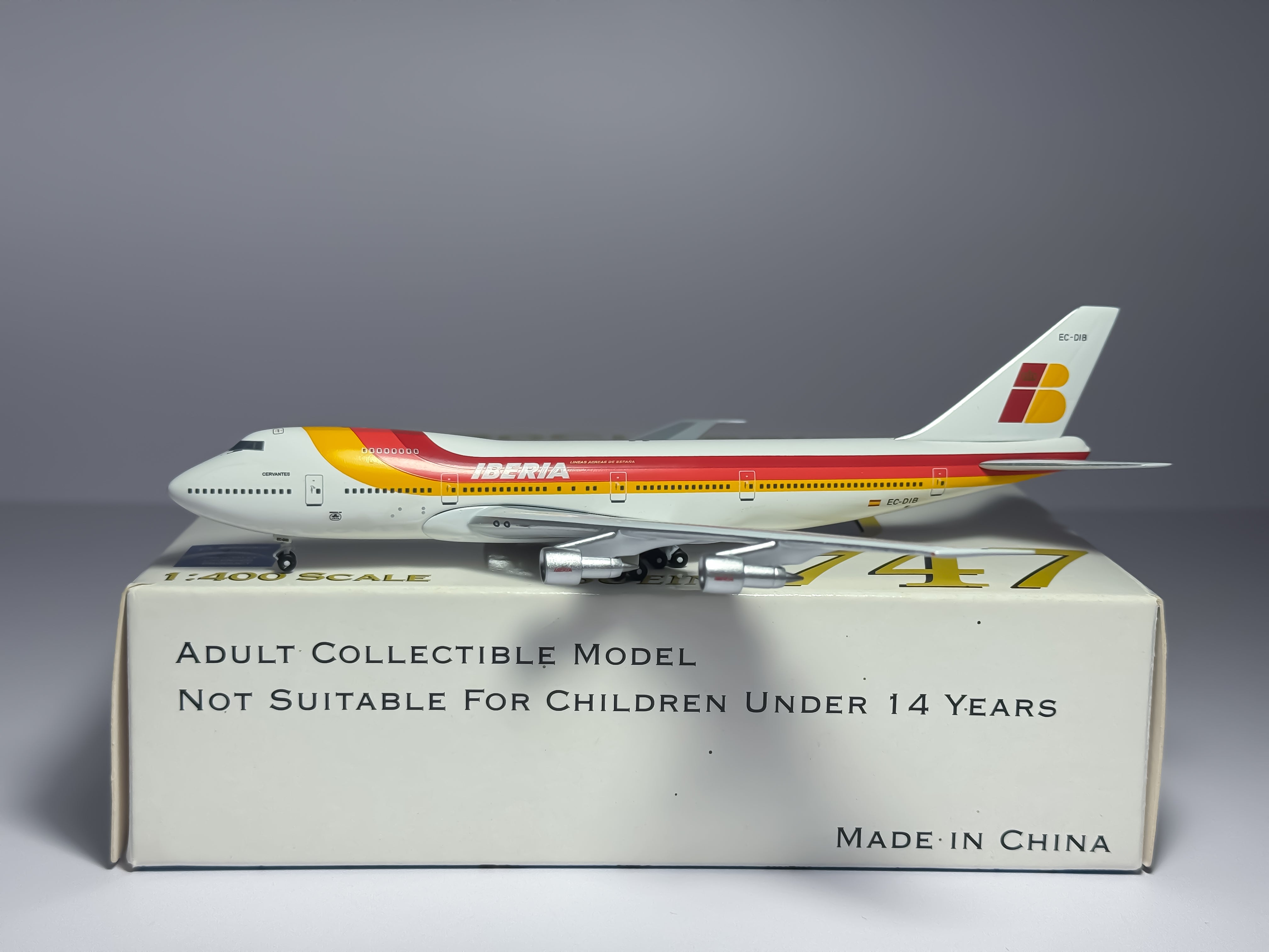 Iberia Airlines Boeing 747-200 1:400 Diecast Aircraft