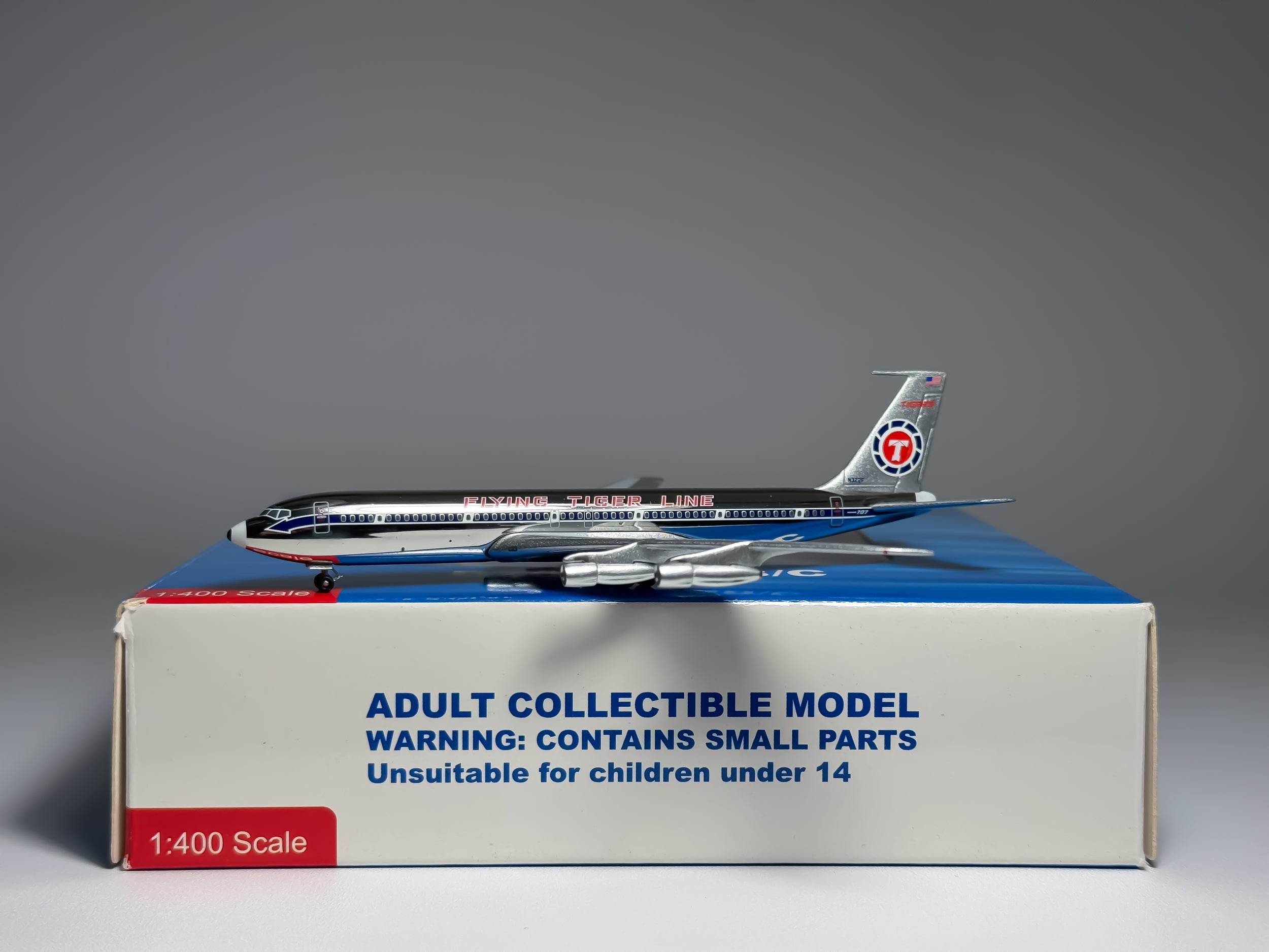 Flying Tigers Boeing 707-300 1:400 Aeroclassics N322F (AC18119)