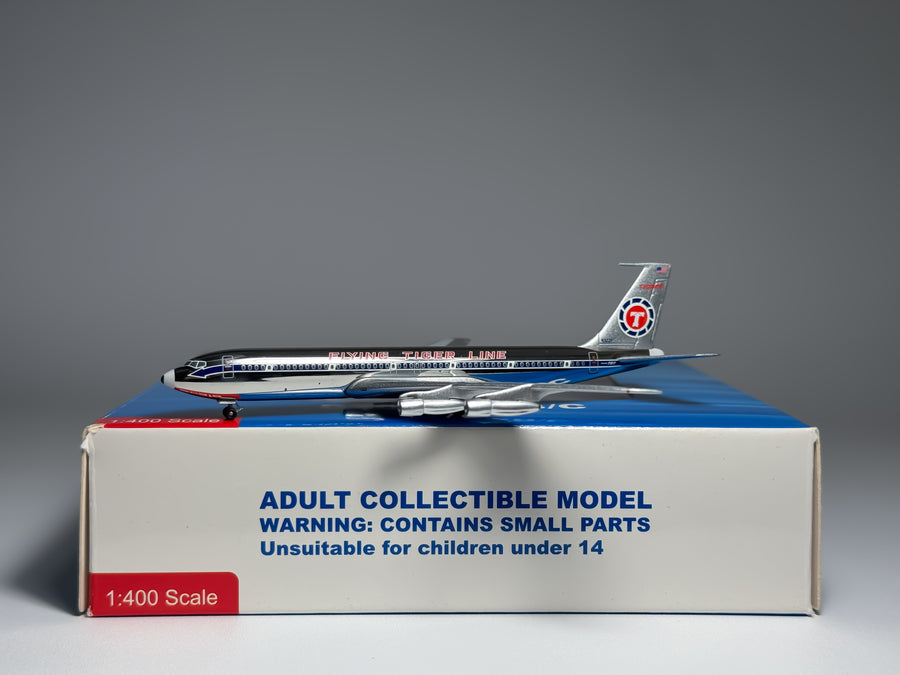 Flying Tigers Boeing 707-300 1:400 Aeroclassics N322F (AC18119)