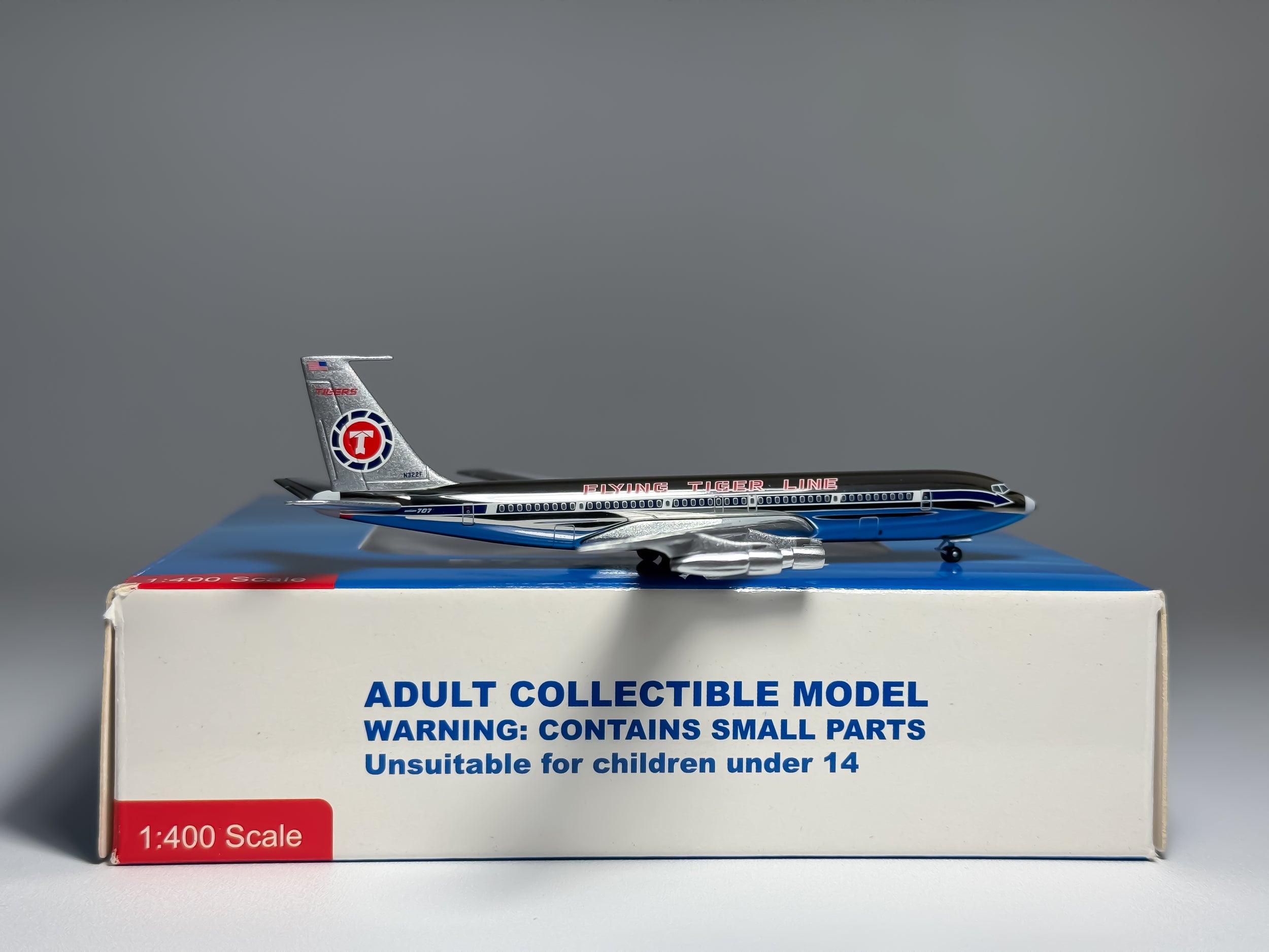 Flying Tigers Boeing 707-300 1:400 Aeroclassics N322F (AC18119)
