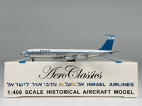 El AL Israel Boeing 707-320C 1:400 Aeroclassics 4X-ATY (AC18132)