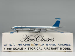 El AL Israel Boeing 707-320C 1:400 Aeroclassics 4X-ATY (AC18132)