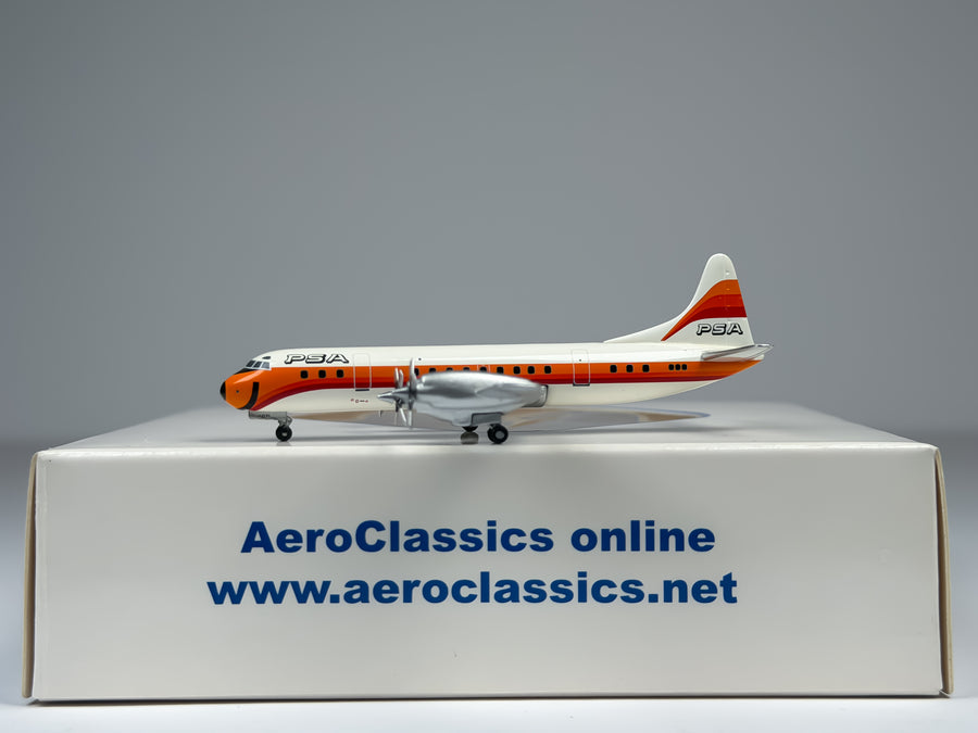Pacific Southwest Airlines (PSA) Lockheed L-188 Electra 1:400 Aeroclassics N171PS (AC18134)