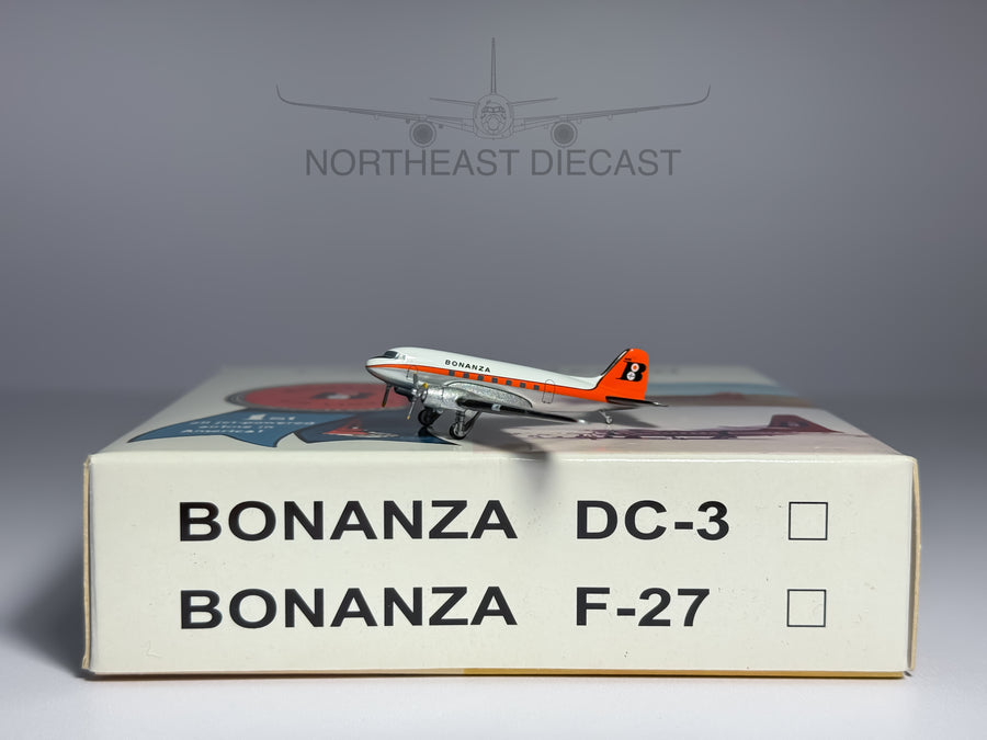 Bonanza Air Lines Douglas DC-3 1:400 Aeroclassics N498 (AC18185B)