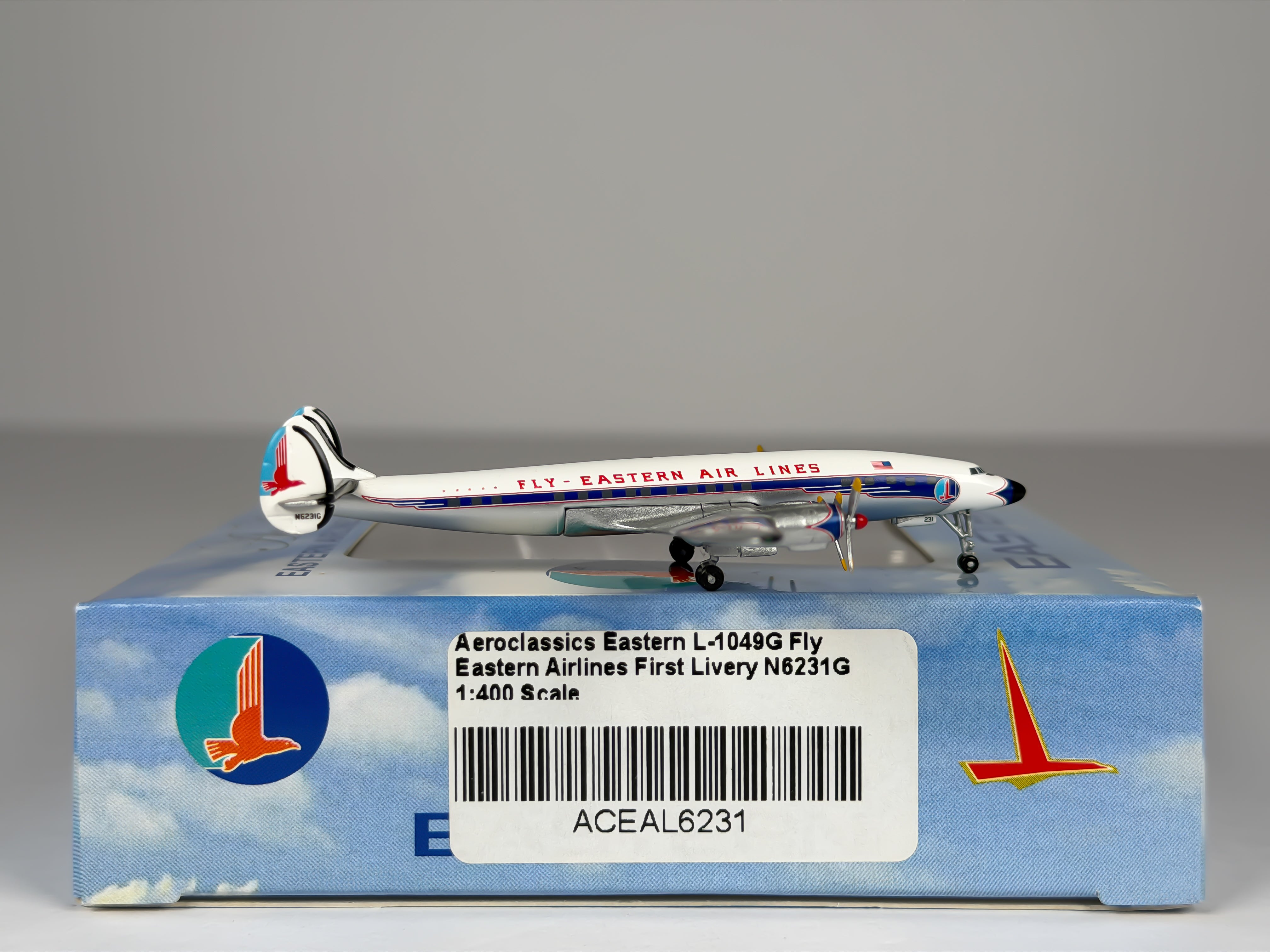 Eastern Air Lines Lockheed L-1049 1:400 Aeroclassics N6231G (AC18289D)