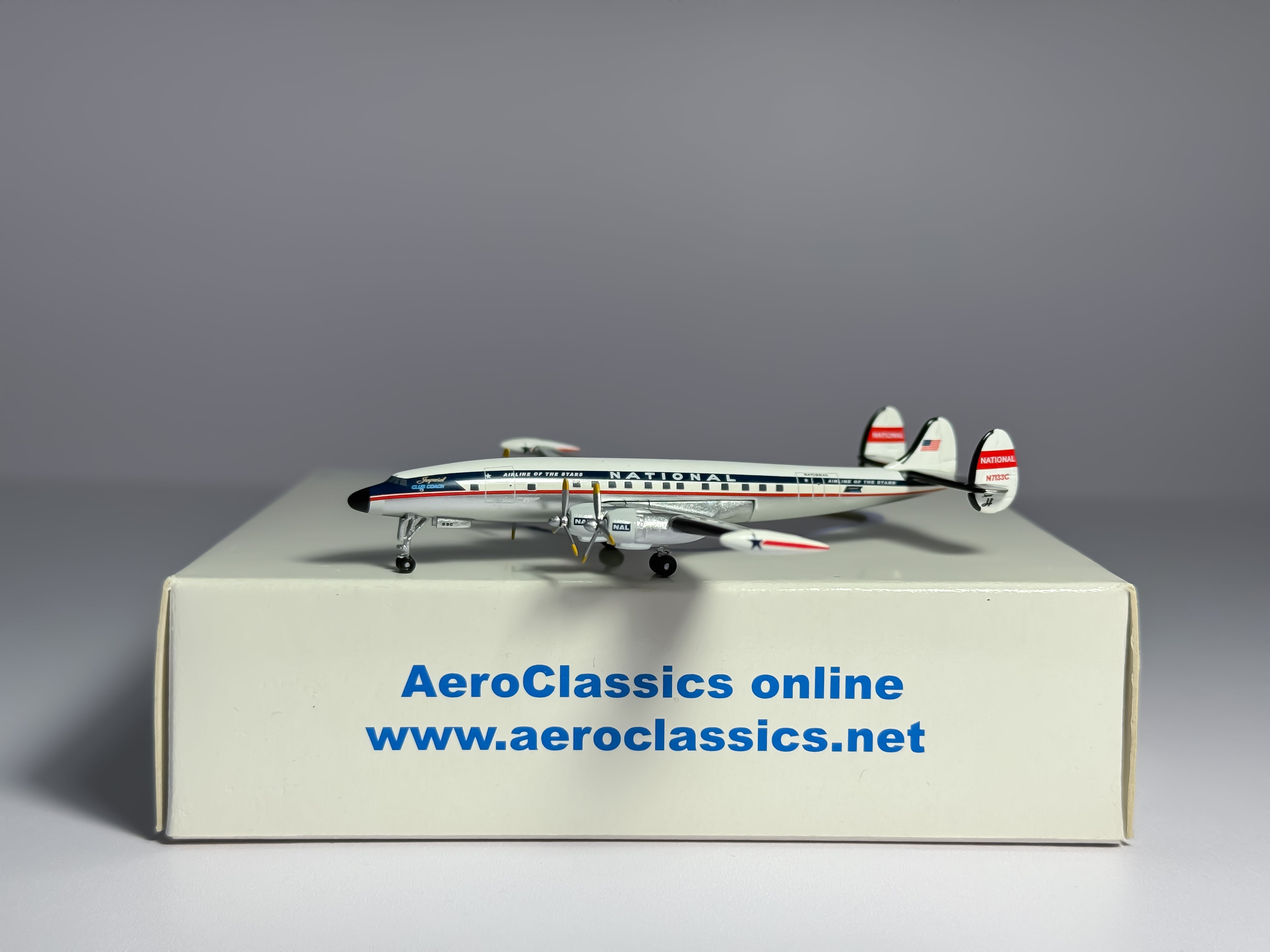 National Airlines Lockheed L-1049 1:400 Aeroclassics N7133C (AC18293)