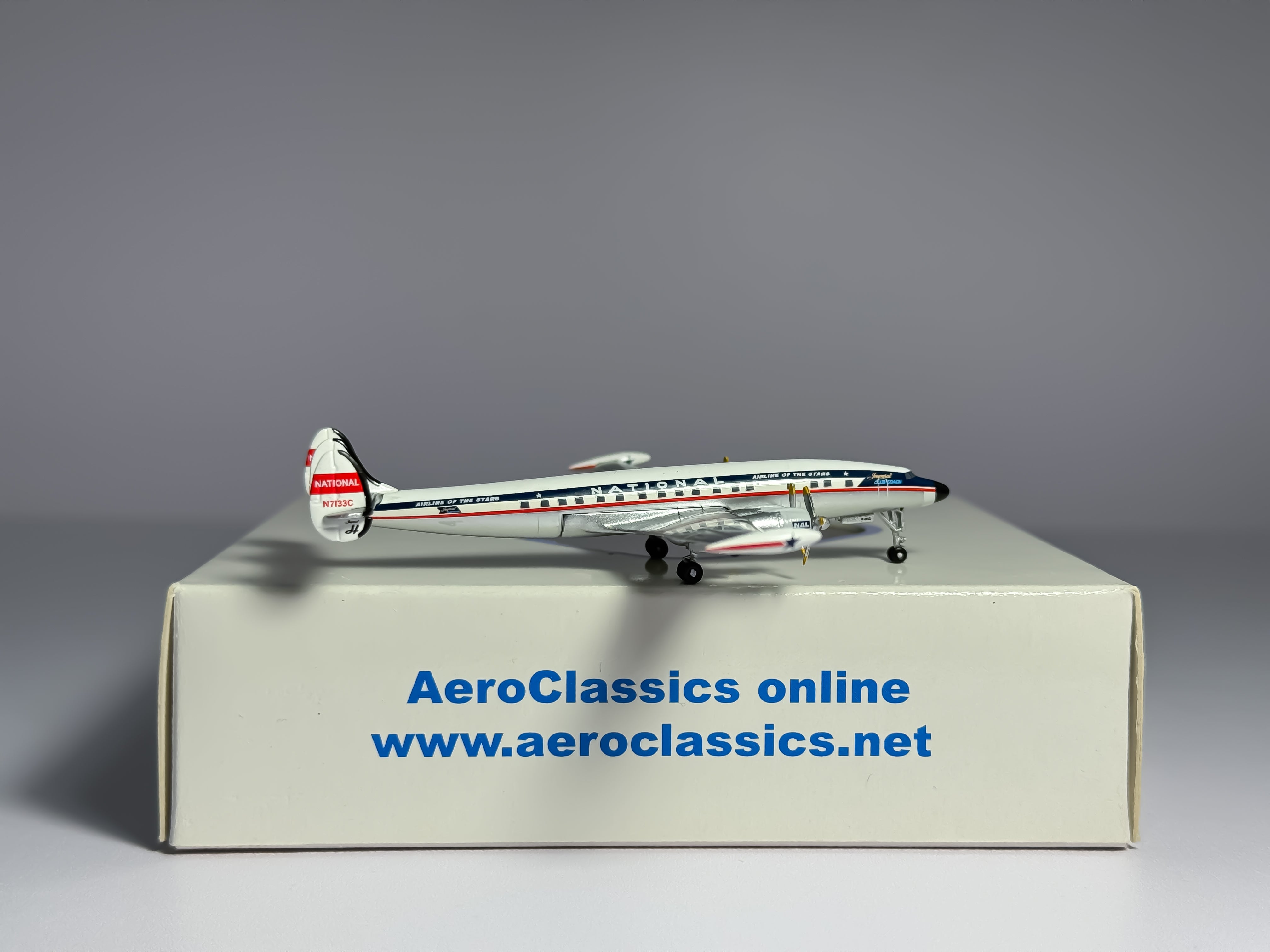 National Airlines Lockheed L-1049 1:400 Aeroclassics N7133C (AC18293)